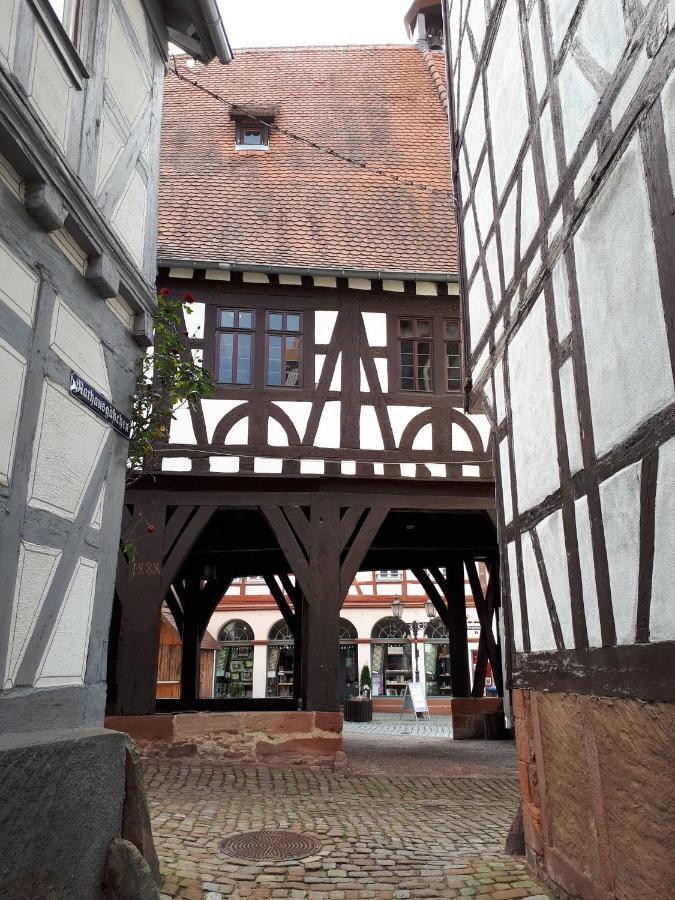 Ferienwohnung Rathausblick Michelstadt Exterior photo